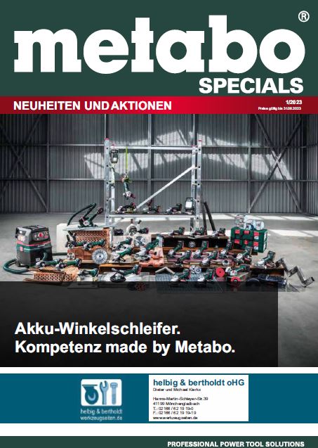 Metabo Specials 01/2023